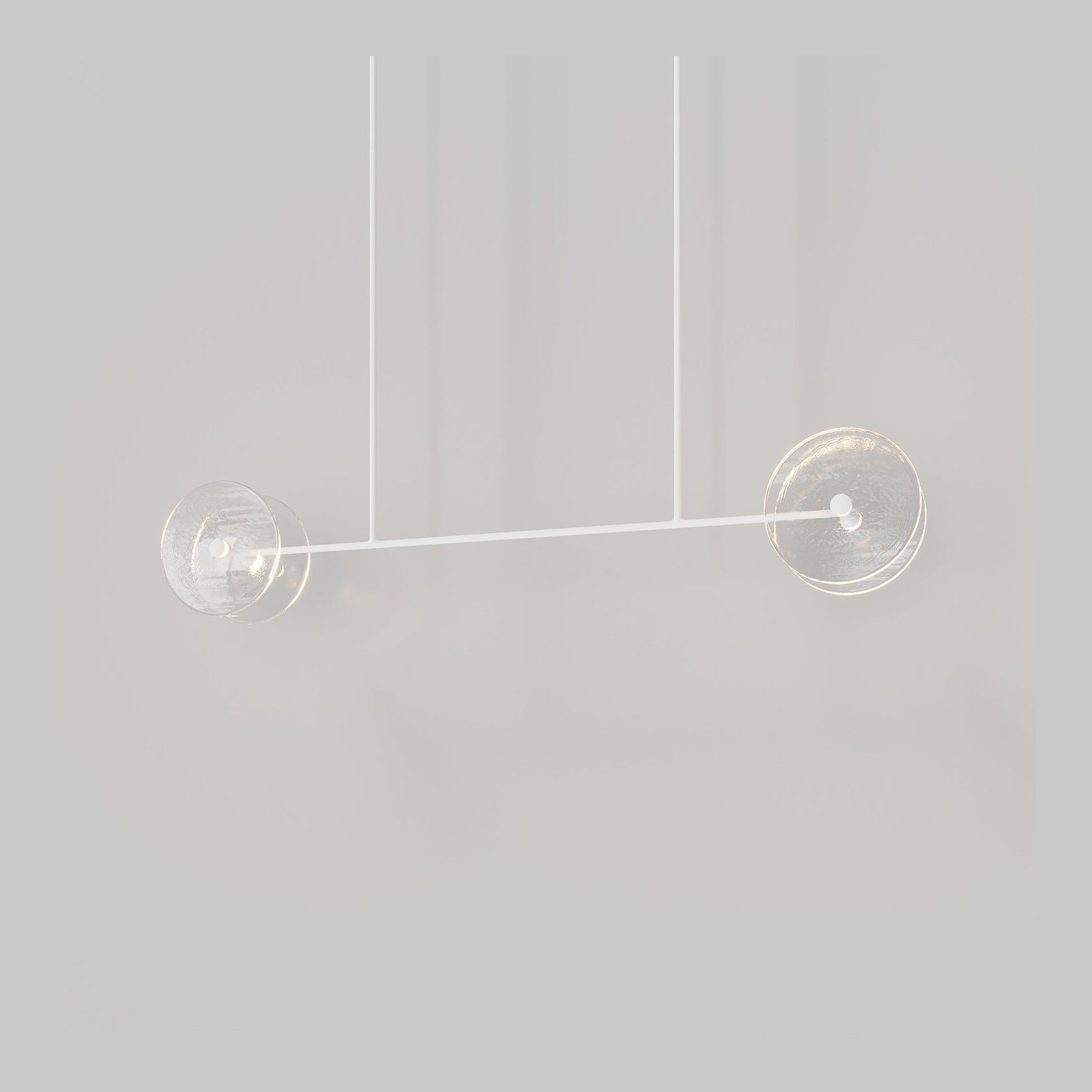 Coral Linear Rod Pendant ( Four Coral Pieces ) gallery detail image