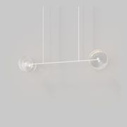 Coral Linear Rod Pendant ( Four Coral Pieces ) gallery detail image