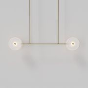 Coral Linear Rod Pendant ( Four Coral Pieces ) gallery detail image