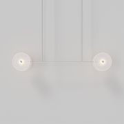 Coral Linear Rod Pendant ( Four Coral Pieces ) gallery detail image