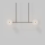 Coral Linear Rod Pendant ( Four Coral Pieces ) gallery detail image