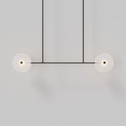 Coral Linear Rod Pendant ( Four Coral Pieces ) gallery detail image