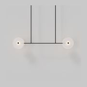 Coral Linear Rod Pendant ( Four Coral Pieces ) gallery detail image