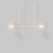 Coral Linear Rod Pendant ( Four Coral Pieces ) gallery detail image