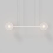 Coral Linear Rod Pendant ( Four Coral Pieces ) gallery detail image