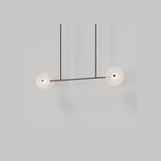 Coral Linear Rod Pendant ( Four Coral Pieces ) gallery detail image