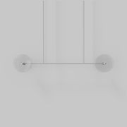 Coral Linear Rod Pendant ( Four Coral Pieces ) gallery detail image