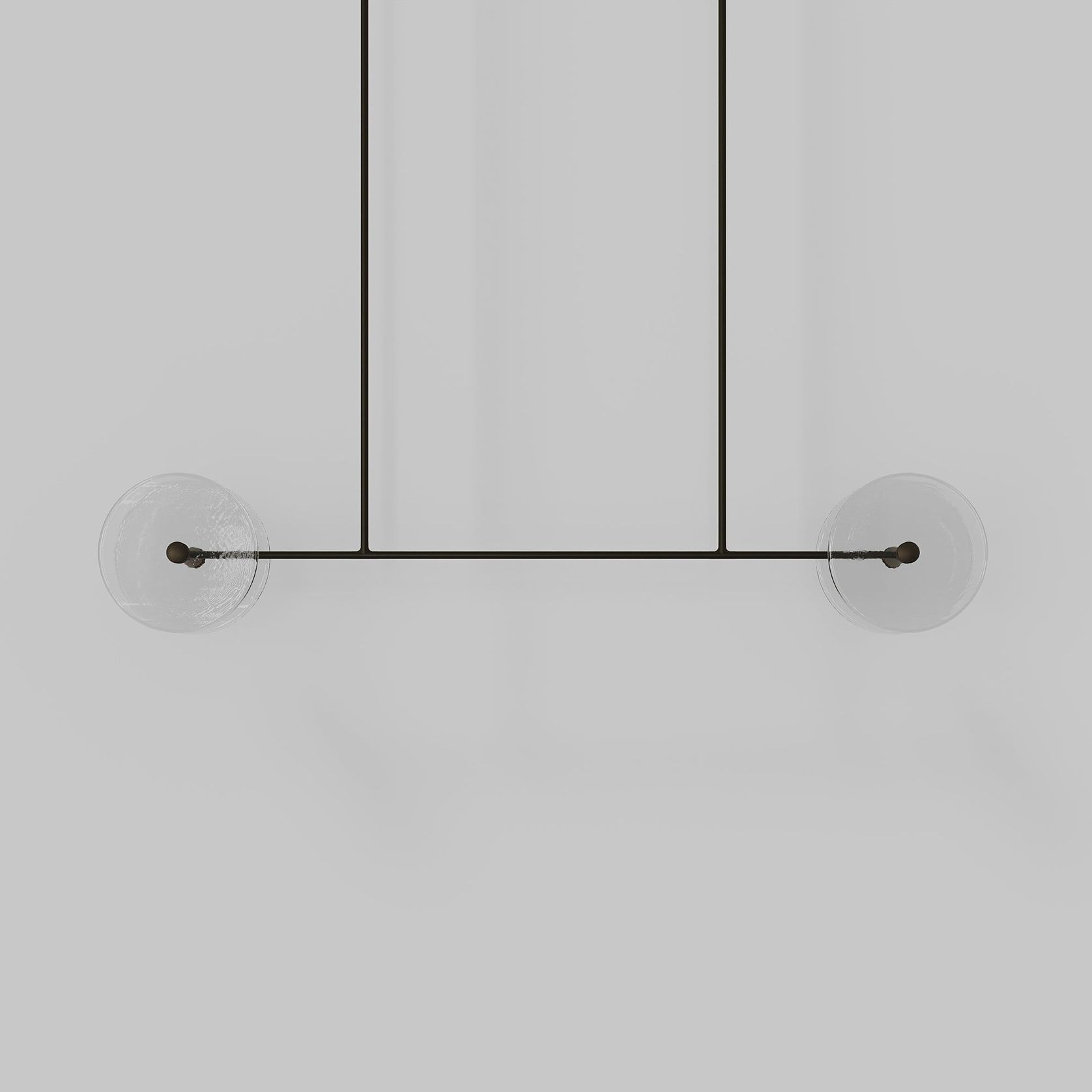 Coral Linear Rod Pendant ( Four Coral Pieces ) gallery detail image