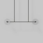 Coral Linear Rod Pendant ( Four Coral Pieces ) gallery detail image