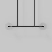 Coral Linear Rod Pendant ( Four Coral Pieces ) gallery detail image