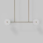Coral Linear Rod Pendant ( Four Coral Pieces ) gallery detail image
