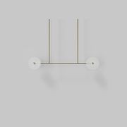 Coral Linear Rod Pendant ( Four Coral Pieces ) gallery detail image