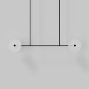 Coral Linear Rod Pendant ( Four Coral Pieces ) gallery detail image