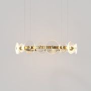 Coral Ring Pendant (20) - Clear Glass gallery detail image