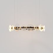 Coral Ring Pendant (20) - Clear Glass gallery detail image