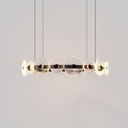 Coral Ring Pendant (20) - Clear Glass gallery detail image