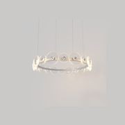 Coral Ring Pendant (20) - Clear Glass gallery detail image