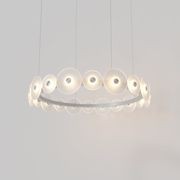 Coral Ring Pendant (20) - Frosted Glass gallery detail image