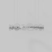 Coral Ring Pendant (20) - Clear Glass gallery detail image