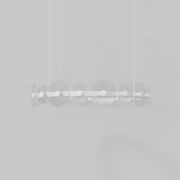 Coral Ring Pendant (20) - Clear Glass gallery detail image