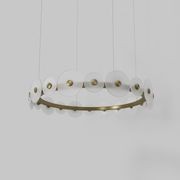 Coral Ring Pendant (20) - Frosted Glass gallery detail image