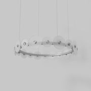Coral Ring Pendant (20) - Frosted Glass gallery detail image
