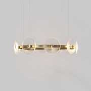 Coral Ring Pendant (10) - Clear Glass gallery detail image