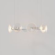 Coral Ring Pendant (10) - Clear Glass gallery detail image