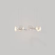 Coral Ring Pendant (10) - Clear Glass gallery detail image