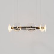 Coral Ring Pendant (10) - Clear Glass gallery detail image