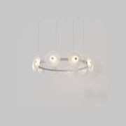 Coral Ring Pendant (10) - Frosted Glass gallery detail image