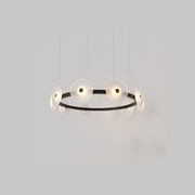 Coral Ring Pendant (10) - Frosted Glass gallery detail image