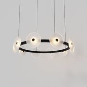 Coral Ring Pendant (10) - Frosted Glass gallery detail image