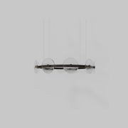 Coral Ring Pendant (10) - Clear Glass gallery detail image