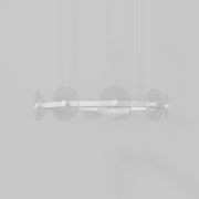 Coral Ring Pendant (10) - Clear Glass gallery detail image