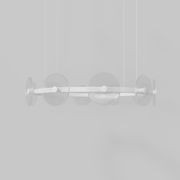 Coral Ring Pendant (10) - Clear Glass gallery detail image