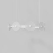 Coral Ring Pendant (10) - Frosted Glass gallery detail image