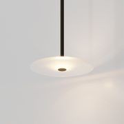 Coral Single Pendant - Frosted Glass gallery detail image