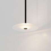 Coral Single Pendant - Frosted Glass gallery detail image