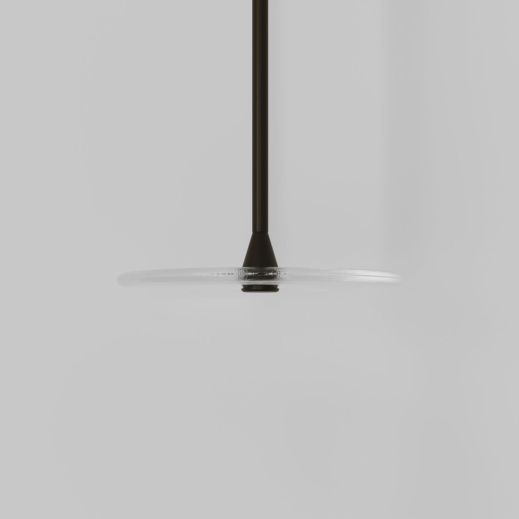 Coral Single Pendant - Clear Glass gallery detail image