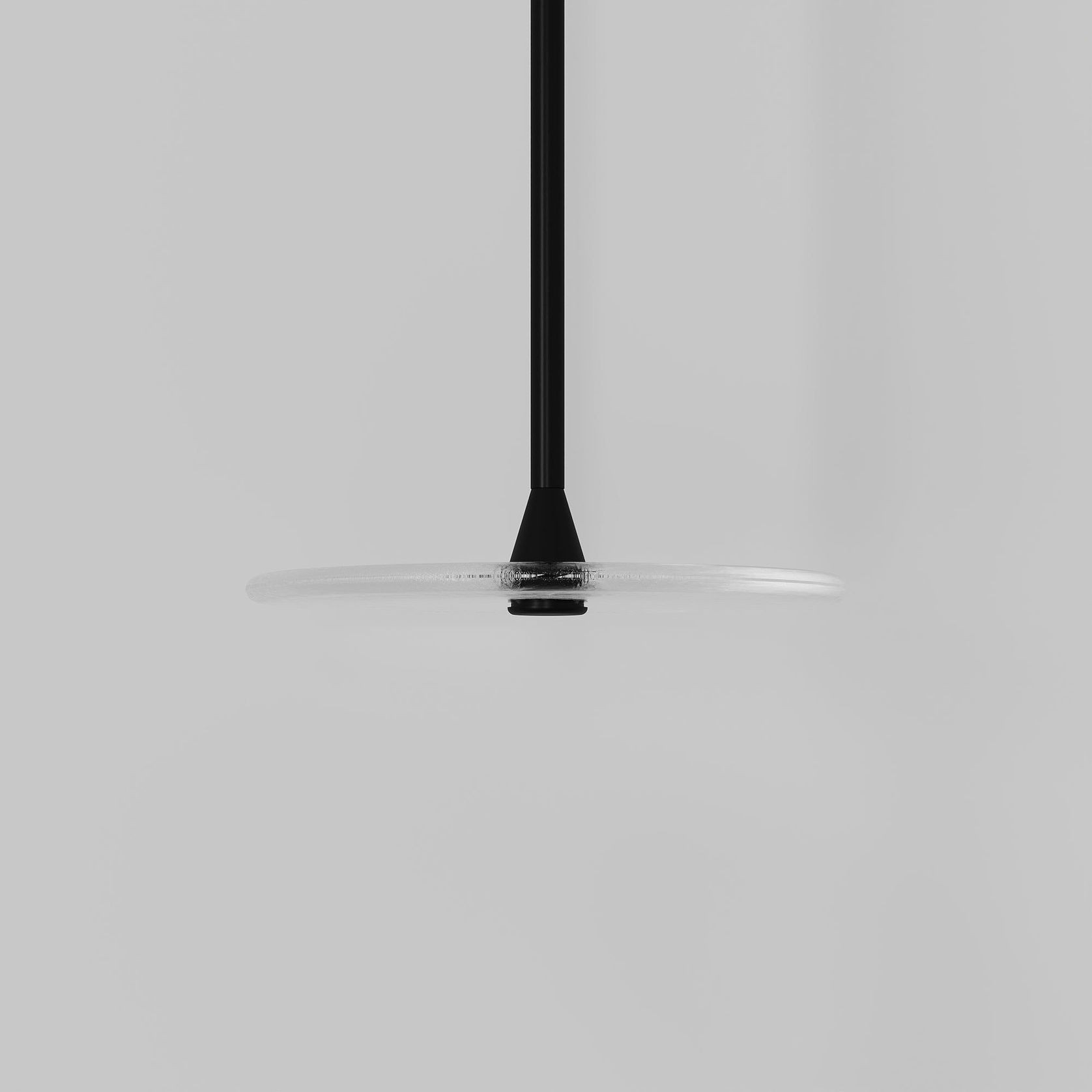 Coral Single Pendant - Clear Glass gallery detail image
