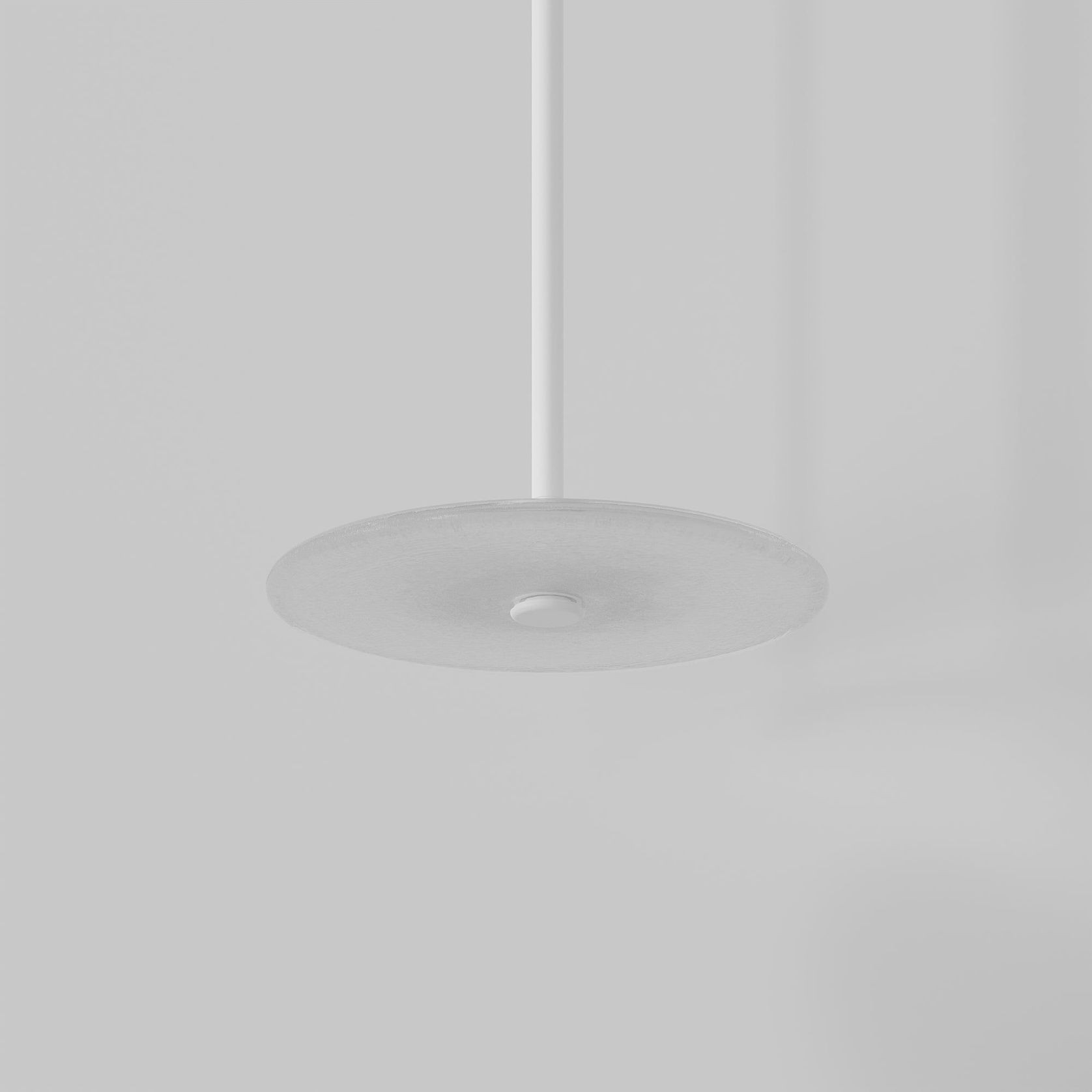 Coral Single Pendant - Frosted Glass gallery detail image