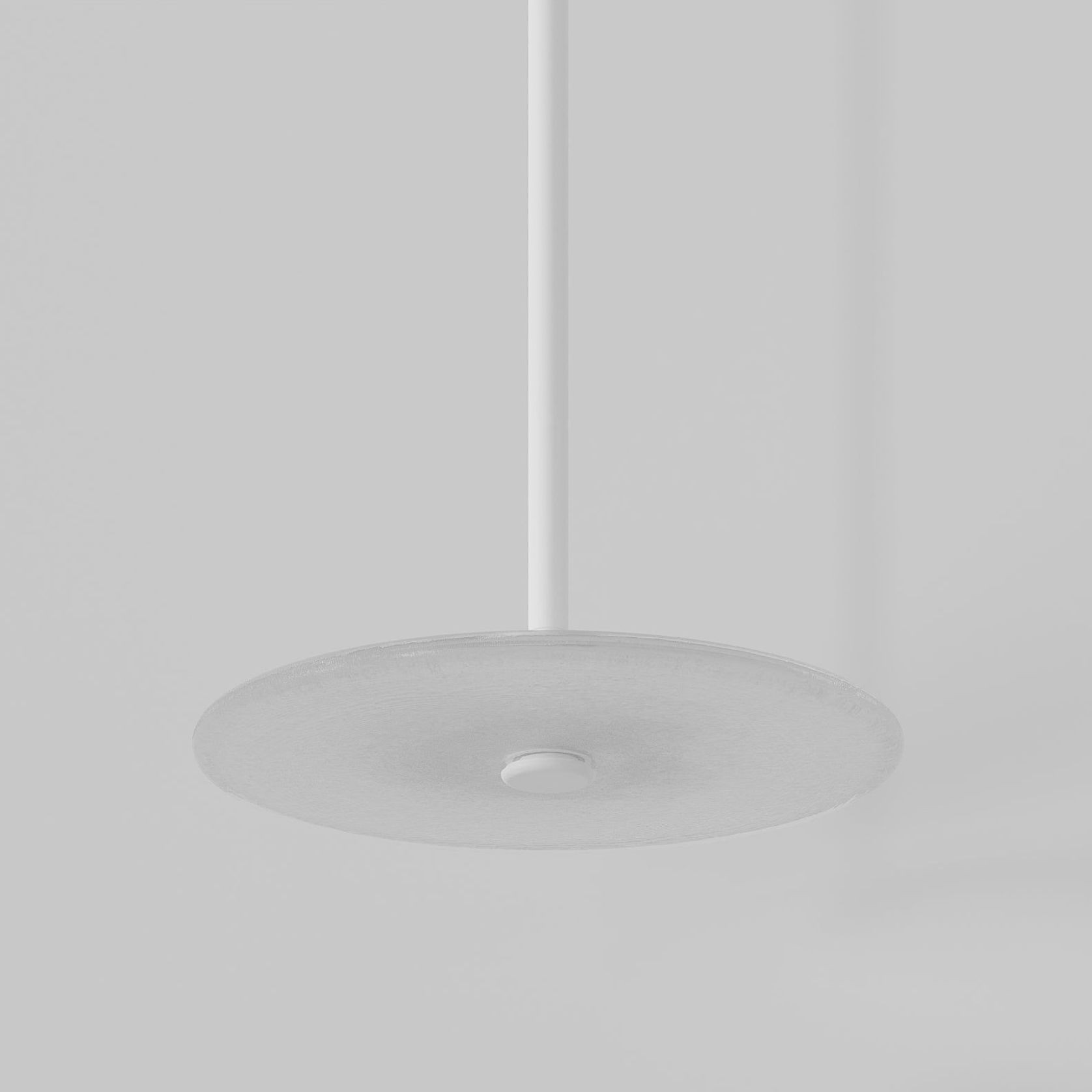 Coral Single Pendant - Frosted Glass gallery detail image