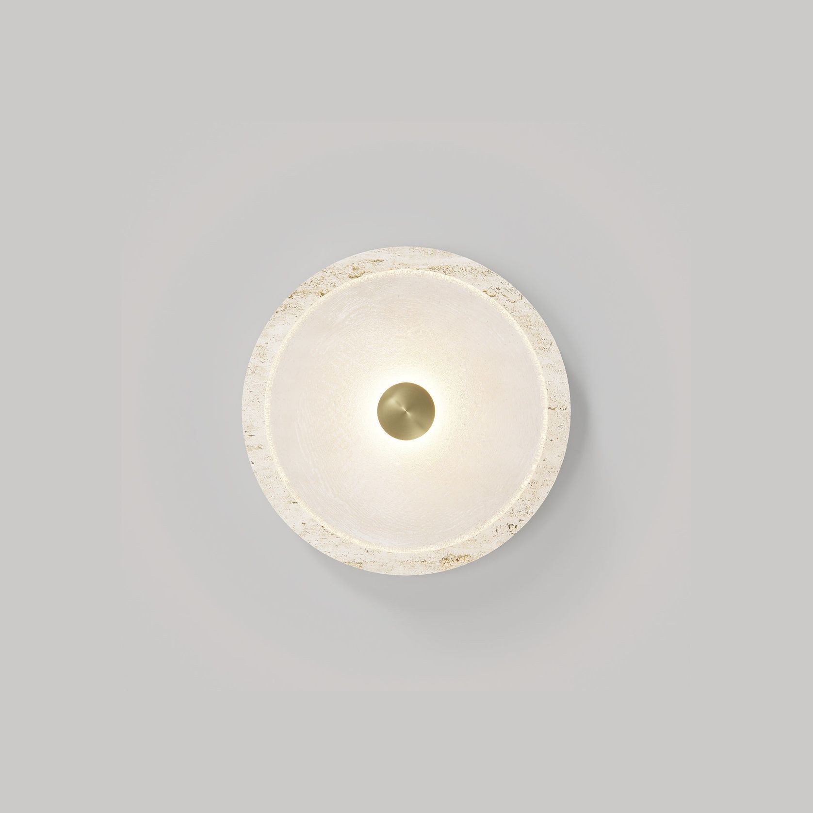 Coral Travertine Wall Light gallery detail image