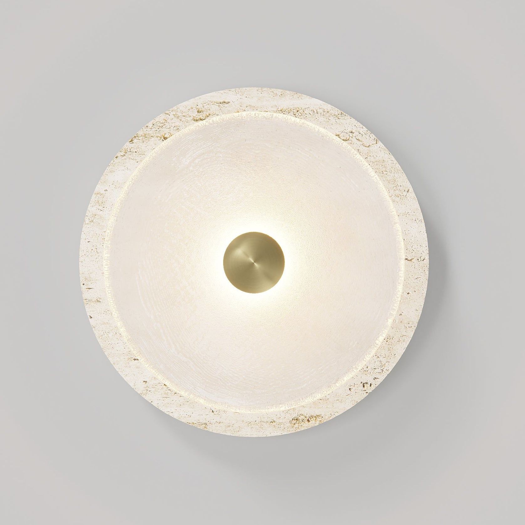 Coral Travertine Wall Light gallery detail image