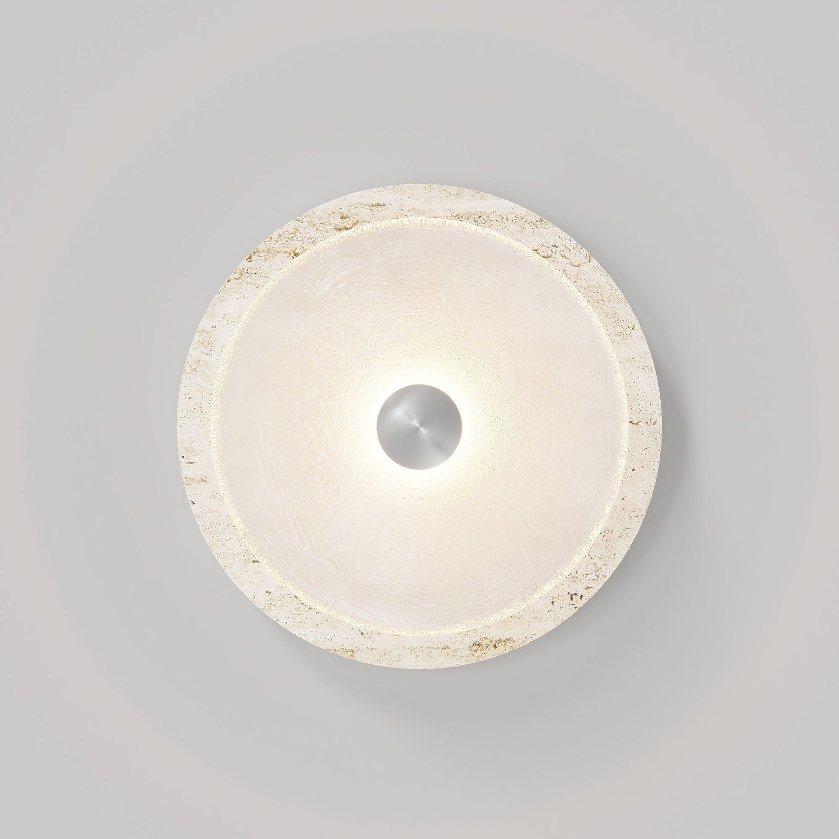 Coral Travertine Wall Light gallery detail image