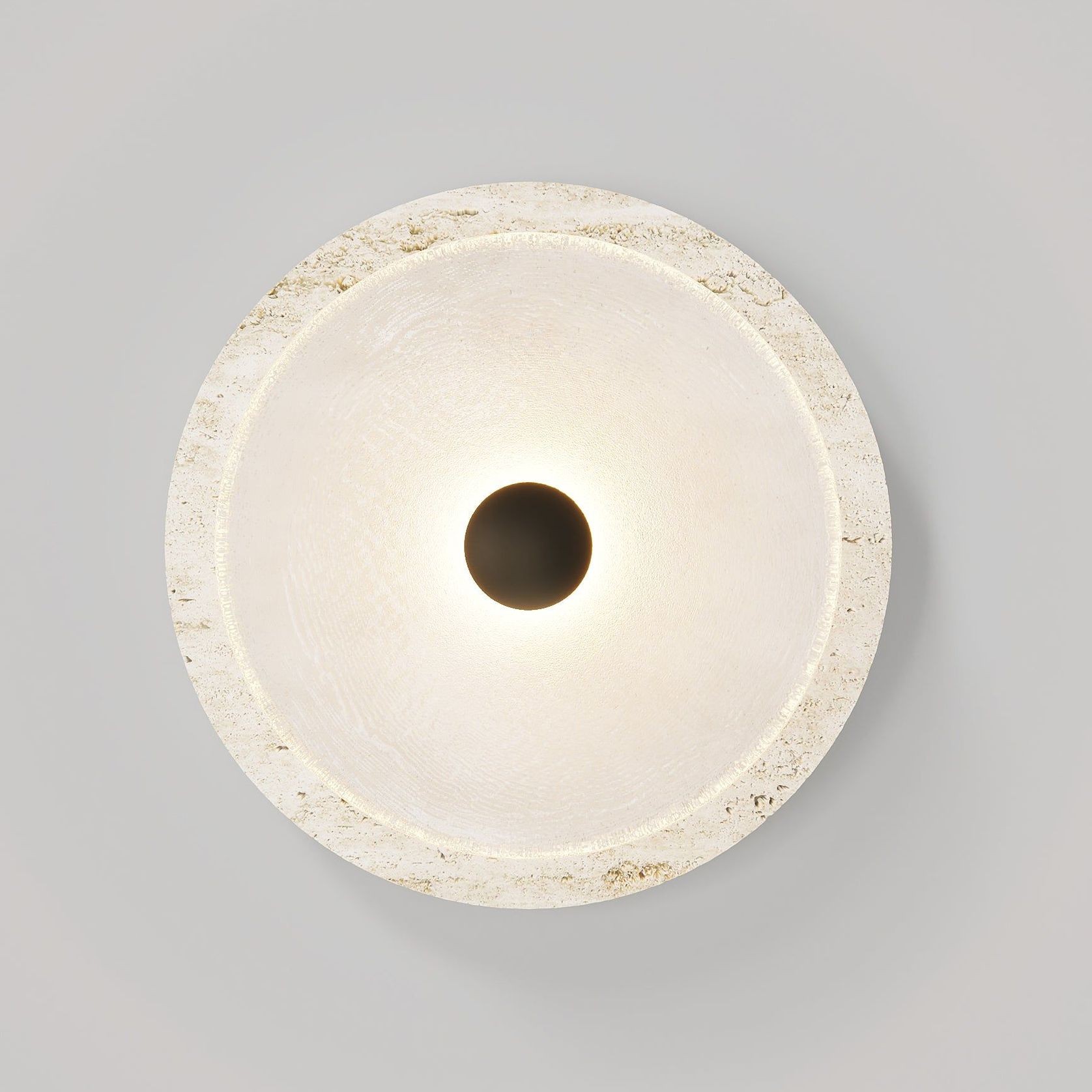 Coral Travertine Wall Light gallery detail image