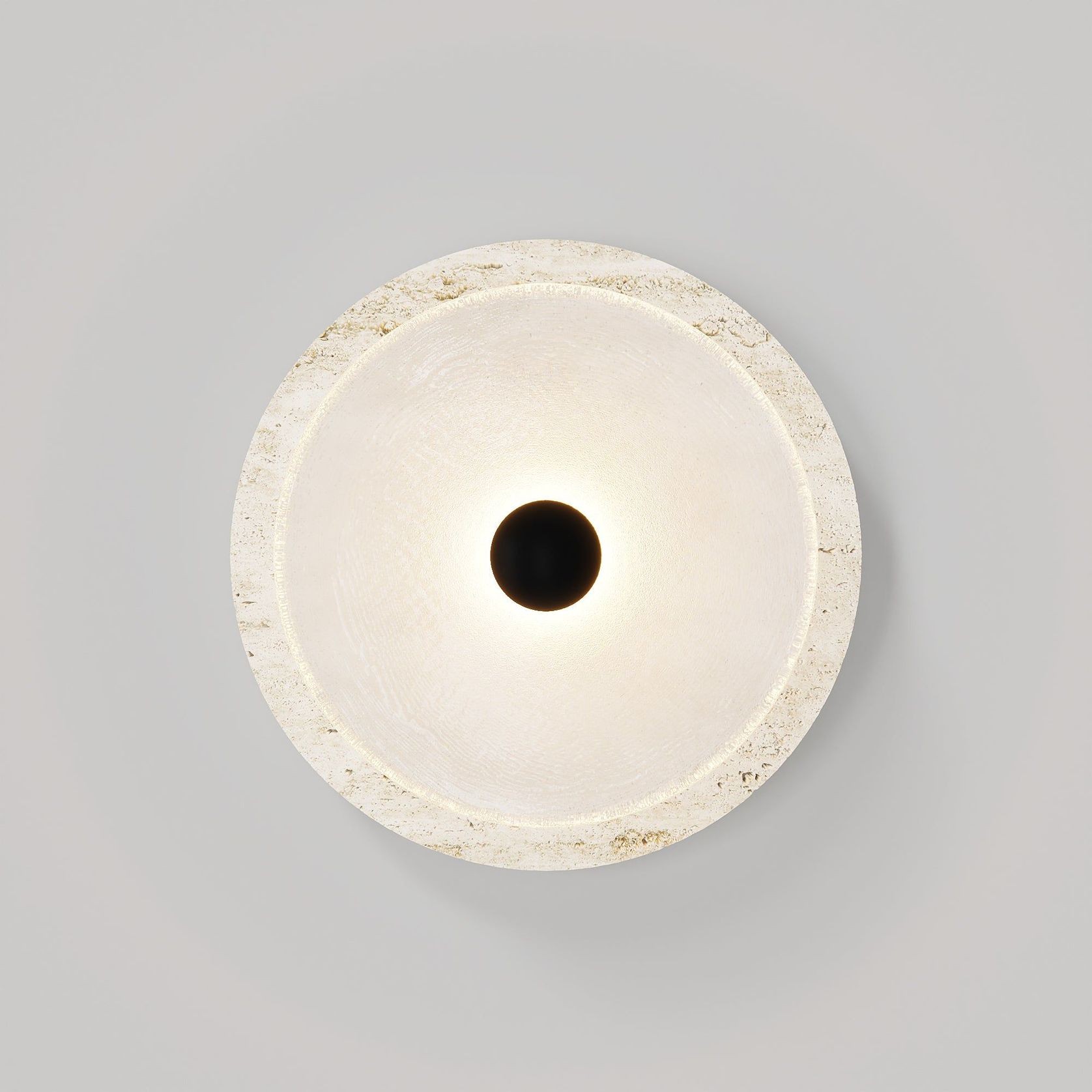 Coral Travertine Wall Light gallery detail image