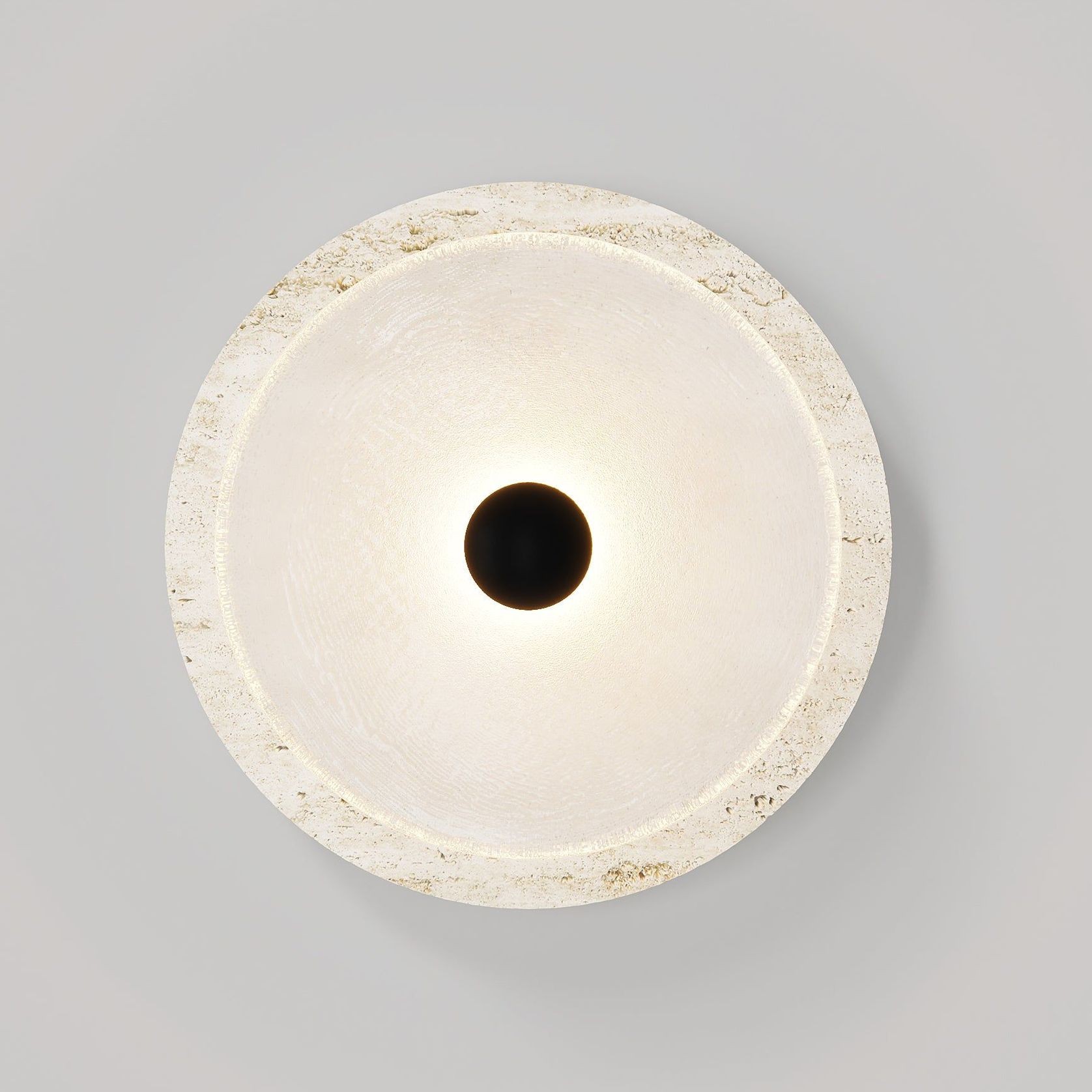 Coral Travertine Wall Light gallery detail image