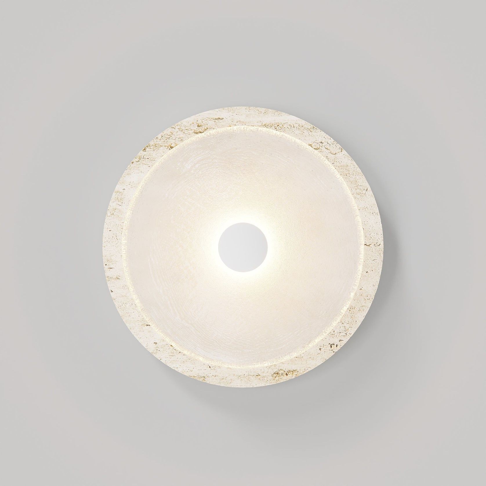 Coral Travertine Wall Light gallery detail image